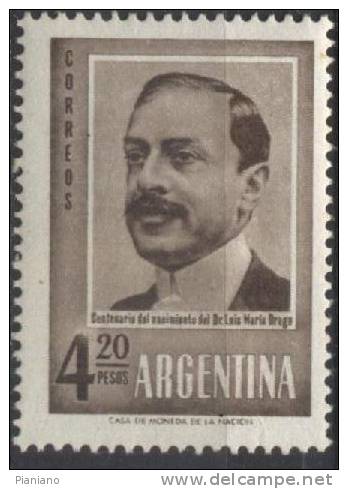 PIA - ARGENTINA -  1960 : 100° Della Nascita Dell´uomo Di Stato Luis Maria Drago - (Yv  623) - Unused Stamps