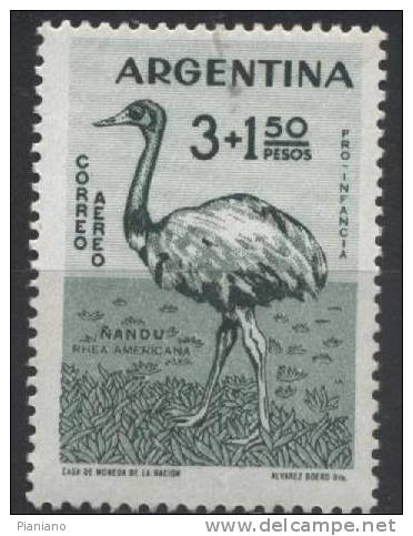 PIA - ARGENTINA -  1960 : Per L´ Infanzia - Uccelli Diversi - (Yv  613-15 + P.A. 65-66) - Neufs