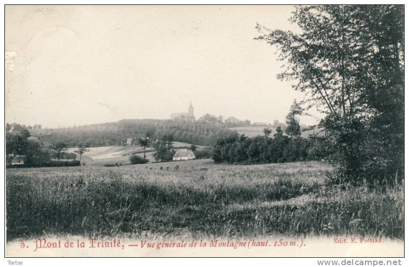 Mont De La Trinité - Vue Générale De La Montagne ( Haut. 150 M ) -1906 - Tournai