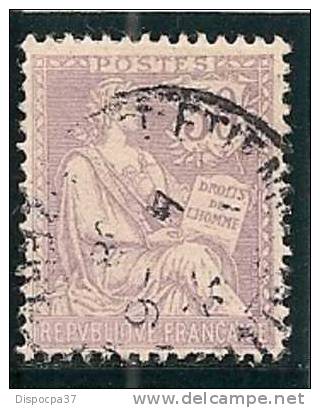 FRANCE OBLITERE MOUCHON N° 128/ COTE 17.5€ / LOT 10941 - 1900-02 Mouchon