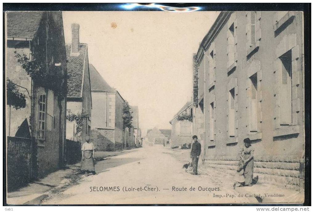 41 --- Selommes --- Route De Oucques - Selommes