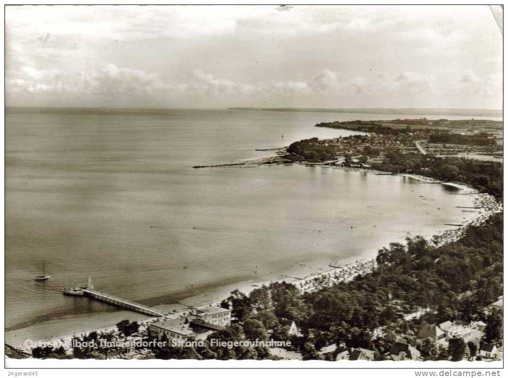 CPSM TIMMENDORFER STRAND (Allemagne-Schleswig Holstein) - Fliegeraufnahme - Timmendorfer Strand