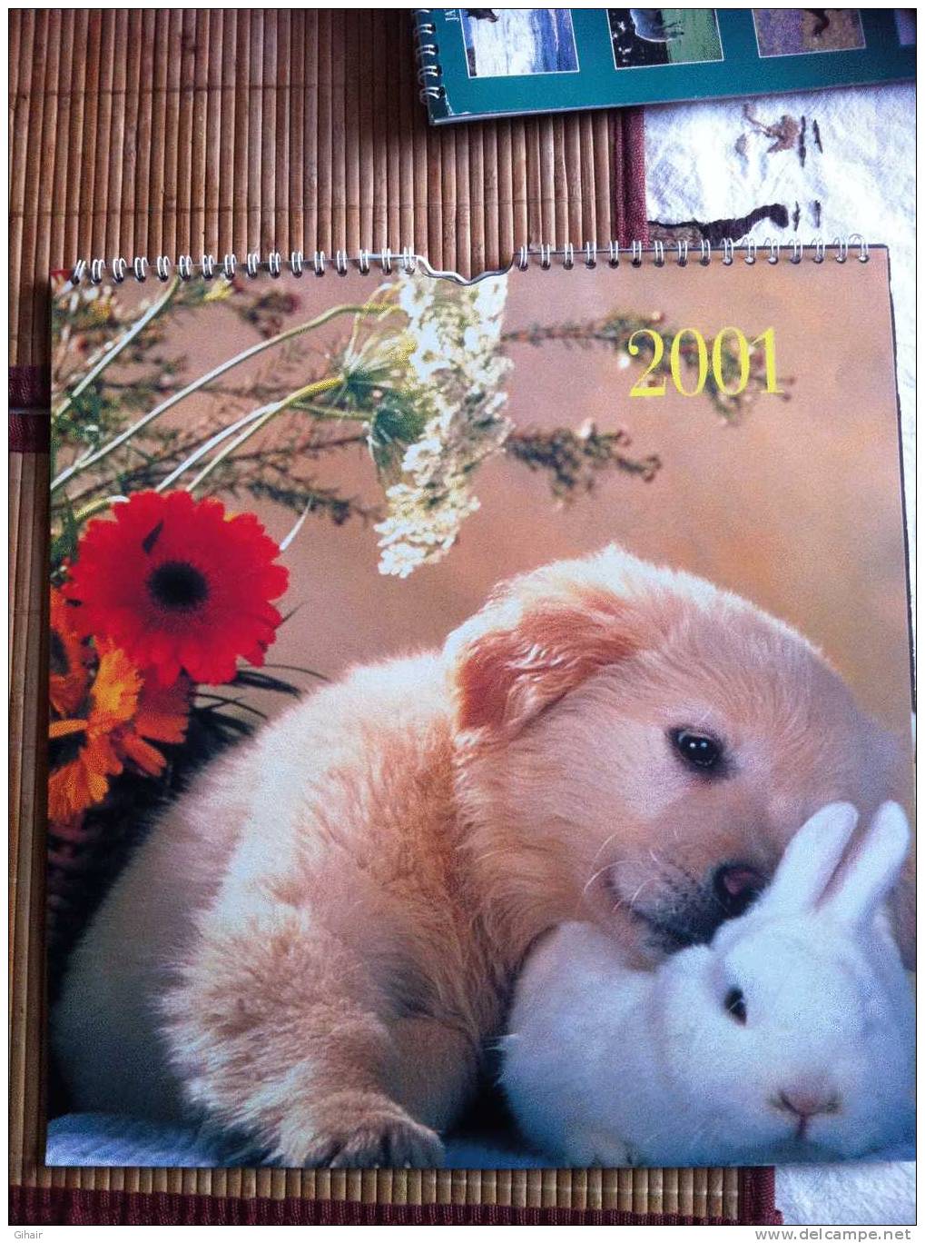 Calendrier 2001, Chiens - Big : 2001-...