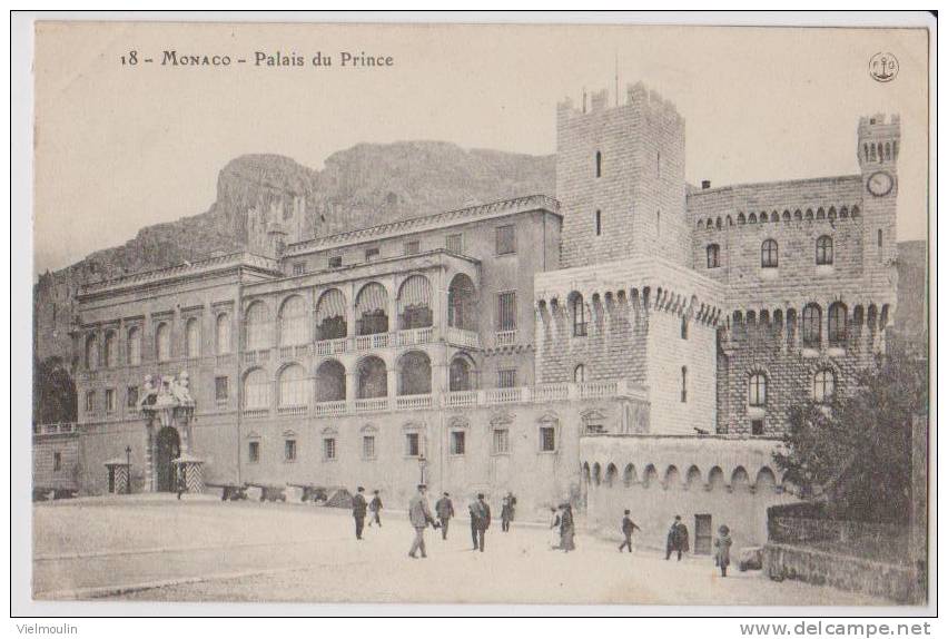 MONACO MONTE CARLO PALAIS DU PRINCE BELLE CARTE ANIMEE - Palacio Del Príncipe
