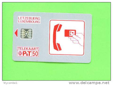 LUXEMBOURG - Chip Phonecard As Scan - Luxembourg