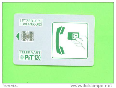 LUXEMBOURG - Chip Phonecard As Scan - Luxembourg