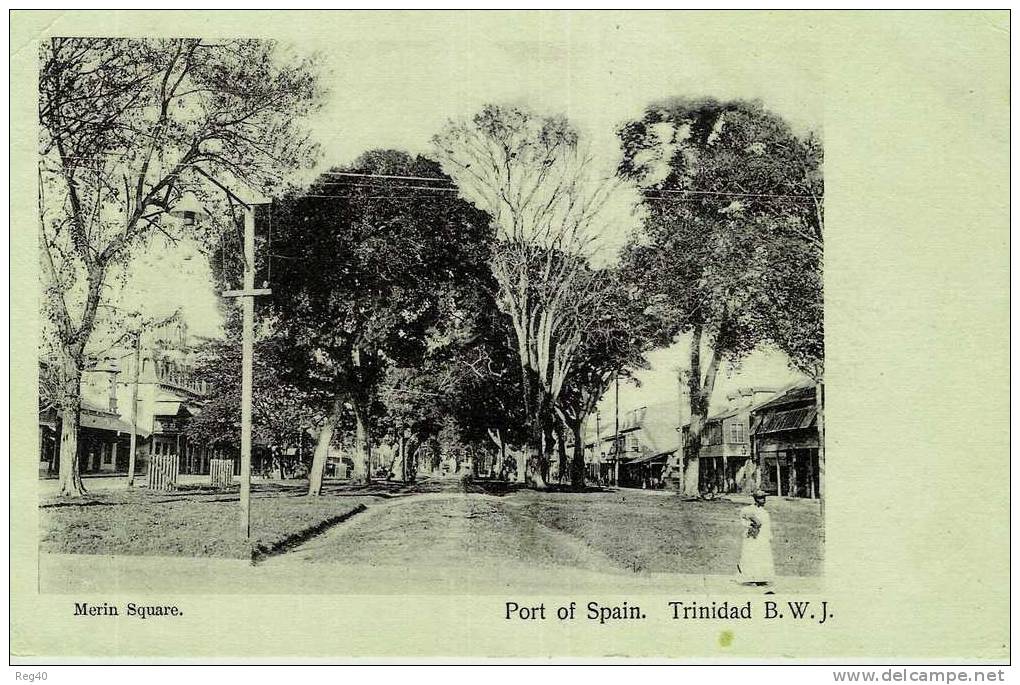 AMERIQUE - Port Of Spain  -  TRINIDAD  B. W.  J.  -  -  PRECURSEUR - Trinidad