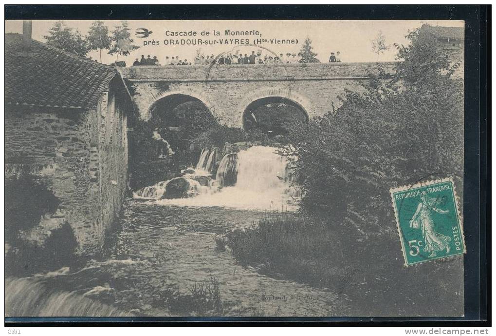 87 --- Cascade De La Monnerie , Pres Oradour - Sur - Vayres - Oradour Sur Vayres