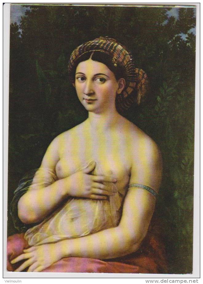 ITALIE ROME GALLERIA BARBERINI RAPHAEL LA FORNARINA  BELLE CARTE - Collections & Lots