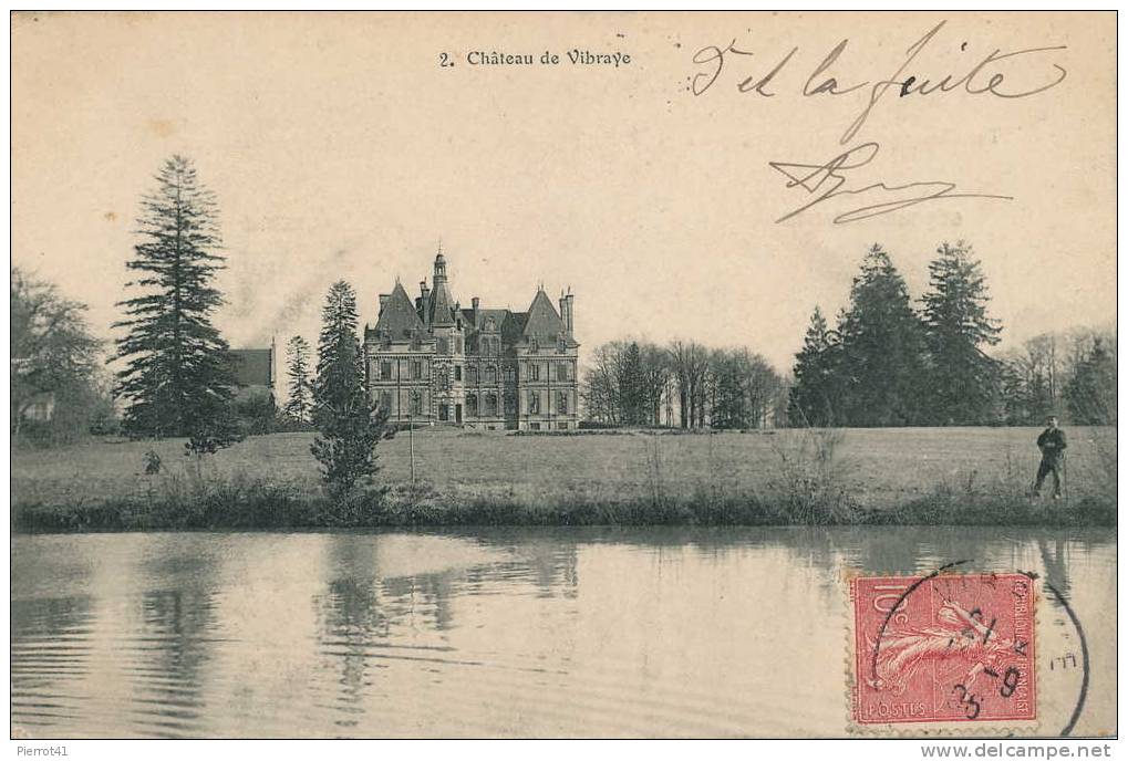 VIBRAYE -  Le Château - Vibraye