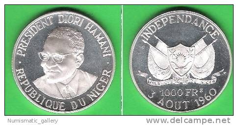 NIGER 1000 FRANCS 1960 INDEPENDENCIA - Niger