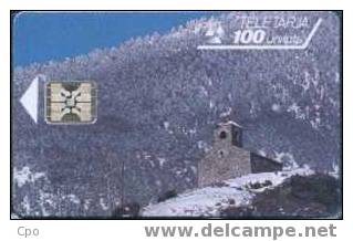 # ANDORRA 11 Chapelle St Christophe D'Anyos 100 Sc4 04.93 20000ex Tres Bon Etat - Andorre