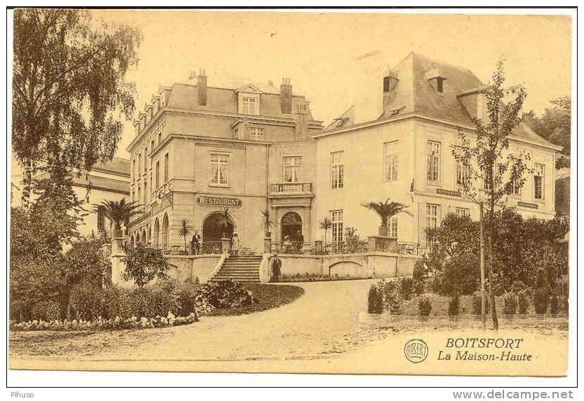 B3048   BOITSFORT : La Maison Haute - Watermael-Boitsfort - Watermaal-Bosvoorde