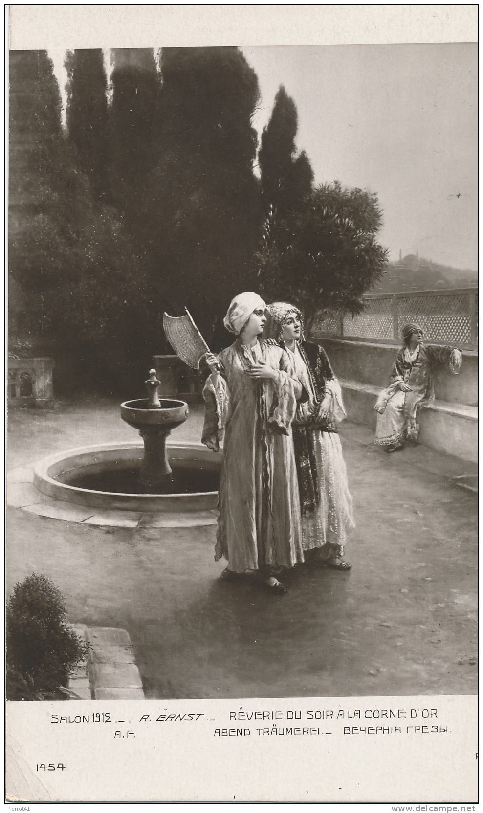 SALON 1912-  TURQUIE - Rêverie Du Soir à La Corne D'Or - Non Classés