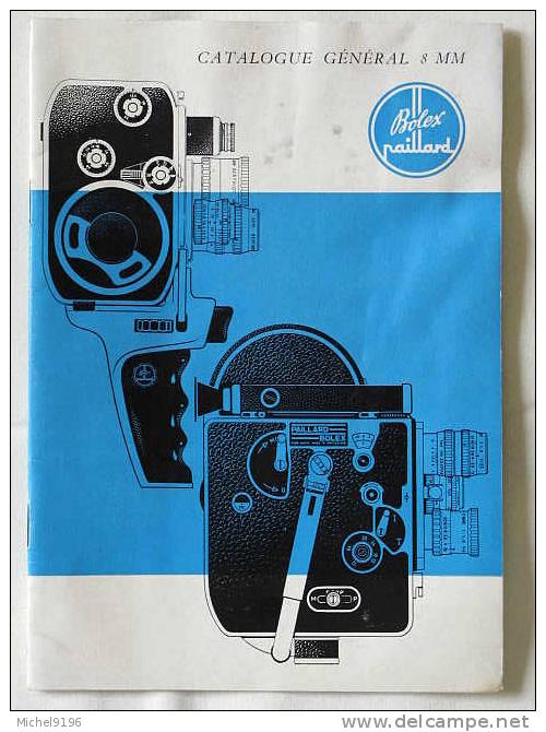 Catalogue Général Caméra Bolex-Paillard 8mm - Projecteurs De Films