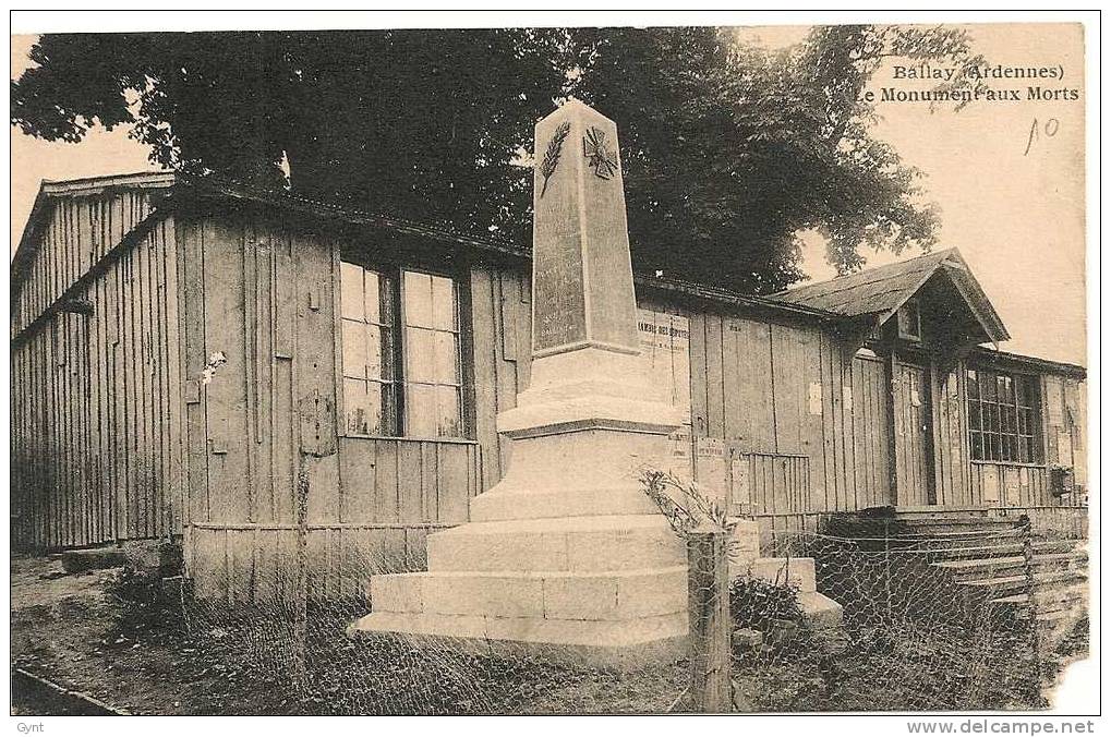 BALLAY Le Monument Aux Morts - Other & Unclassified