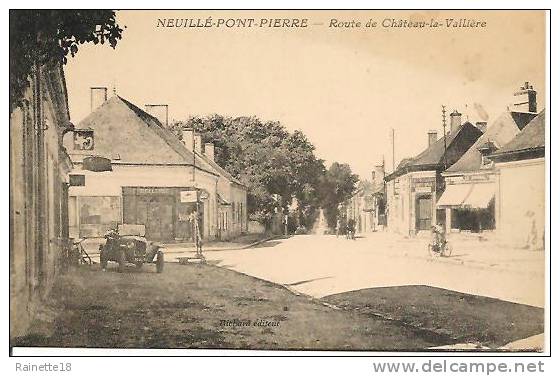 Neuillé Pont-Pierre     Route De Château -la-Vallière - Neuillé-Pont-Pierre
