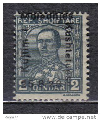 SS5680 - ALBANIA , Yvert  N. 191  * - Albania