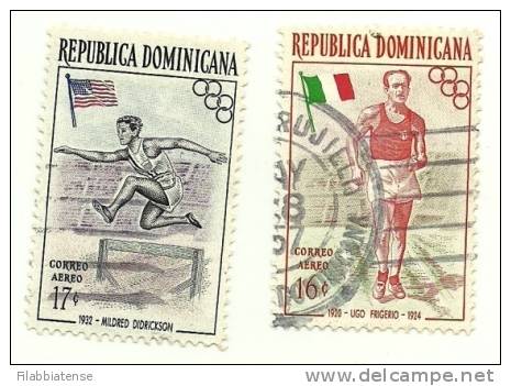 1957 - Dominicana PA 102/03 Olimpiadi Melbourne C67 - Estate 1956: Melbourne