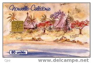 # NEW_CALEDONIA 22 Cases Et Lagons 80 Gem 10.94  Tres Bon Etat - New Caledonia
