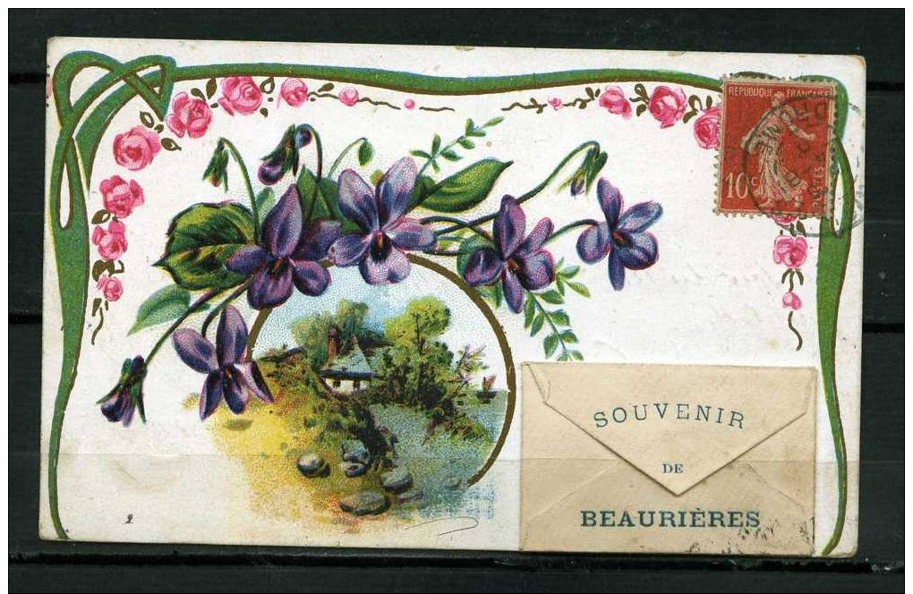 BEAURIERES (26) * CPA - Souvenir De Beaurieres - Autres & Non Classés