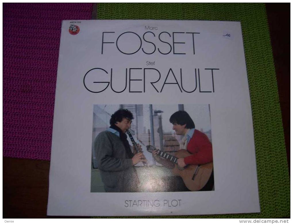 STEF  GUERAULT   °  CLARINETTISTE   ° SUR DISQUES VINYLE  33 TOURS - Autographes