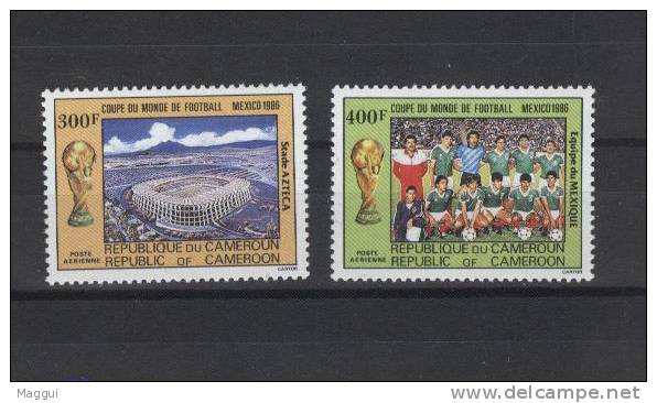 CAMEROUN   PA 350/51  * *  ( Cote 6.50 E)  Cup 1986  Football  Soccer  Fussball - 1986 – Mexique