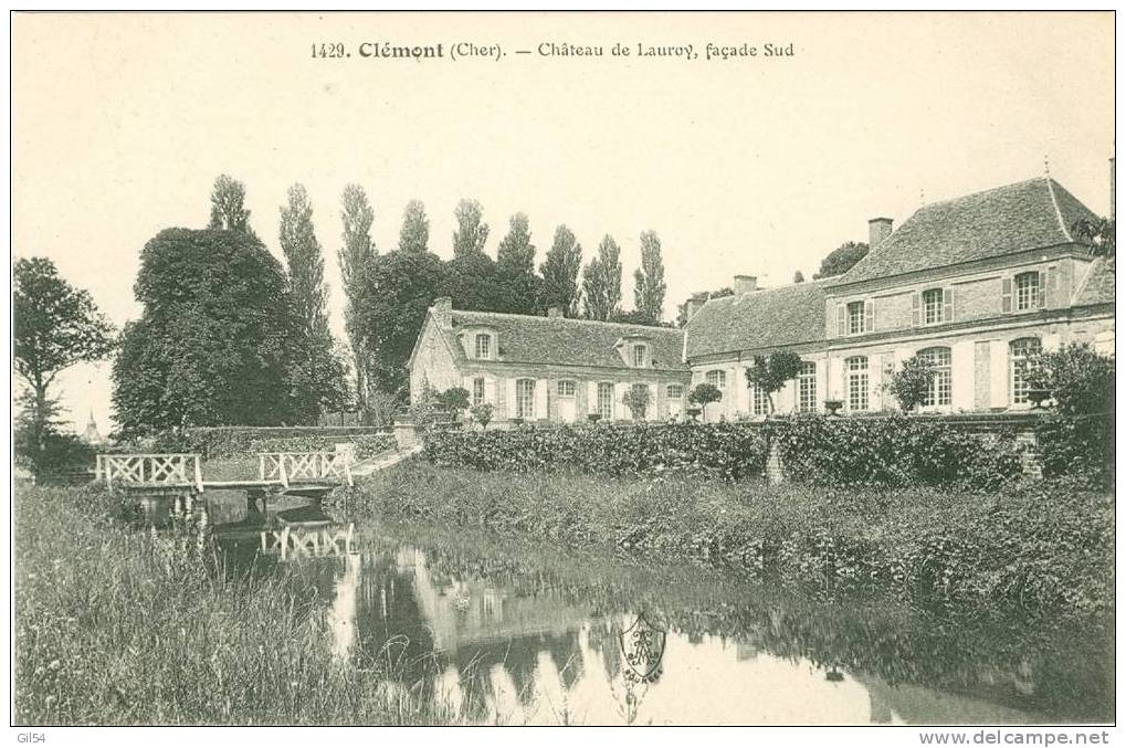 1429 - Clémont - Chateau De Lauroy , Façade Sud  Hz53 - Clémont