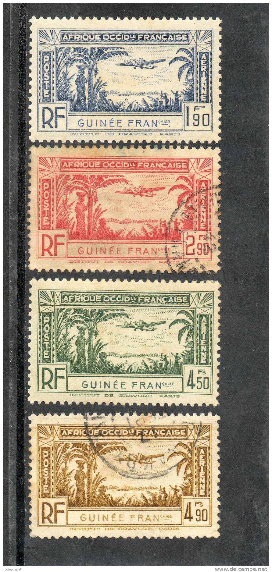 GUINEE : Femme Indigène : Coiffure- Type De 1938, Sans RF - Unused Stamps