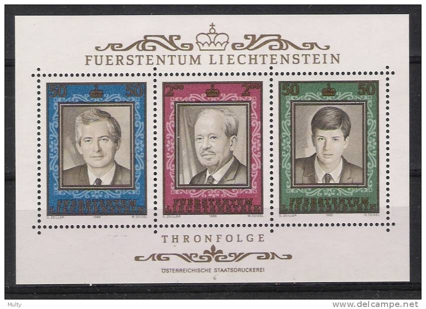 Liechtenstein Y/T Blok 16 (**) - Blocks & Sheetlets & Panes