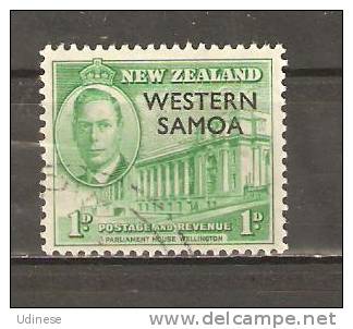 WESTERN SAMOA 1946 - OVERPRINTED 1  - USED OBLITERE GESTEMPELT - Samoa