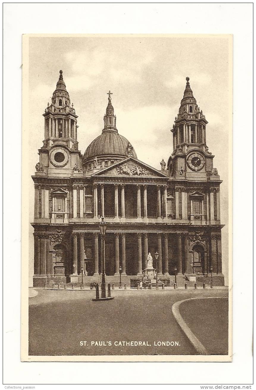 Cp, Angleterre, Londres, St-Paul's Cathedral - St. Paul's Cathedral