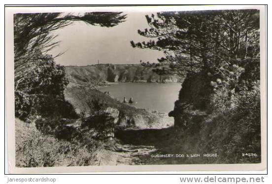 The DOG & LION Rocks - GUERNSEY - Channel Islands - Isles De La Manche - Guernsey