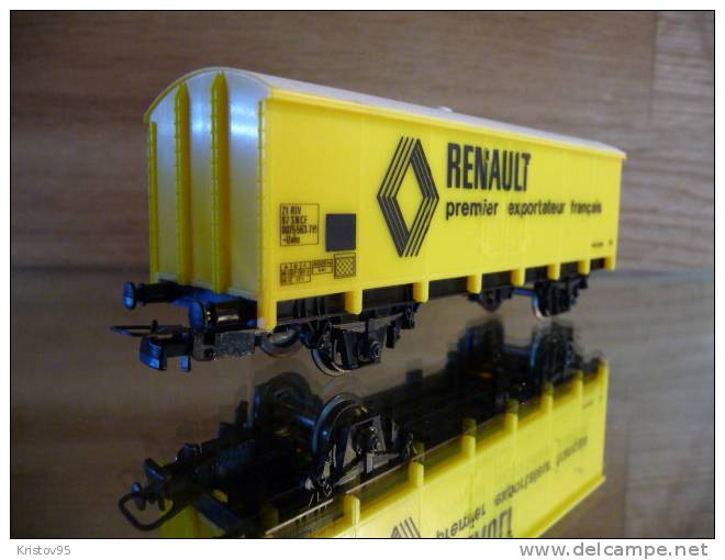 JOUEF 6271 WAGON COUVERT UIC RENAULT SNCF HO 1/87 - Wagons Marchandises