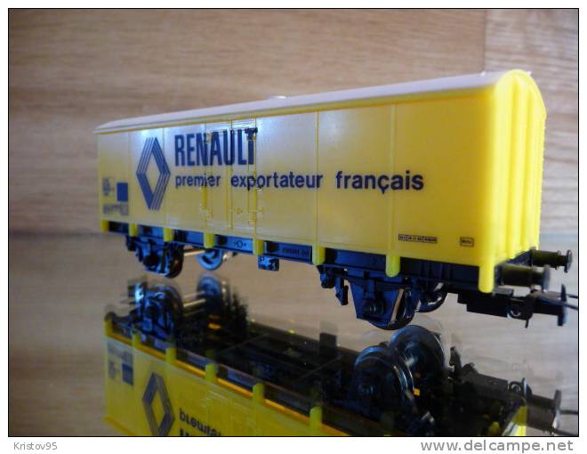 JOUEF 6271 WAGON COUVERT UIC RENAULT SNCF HO 1/87 - Wagons Marchandises