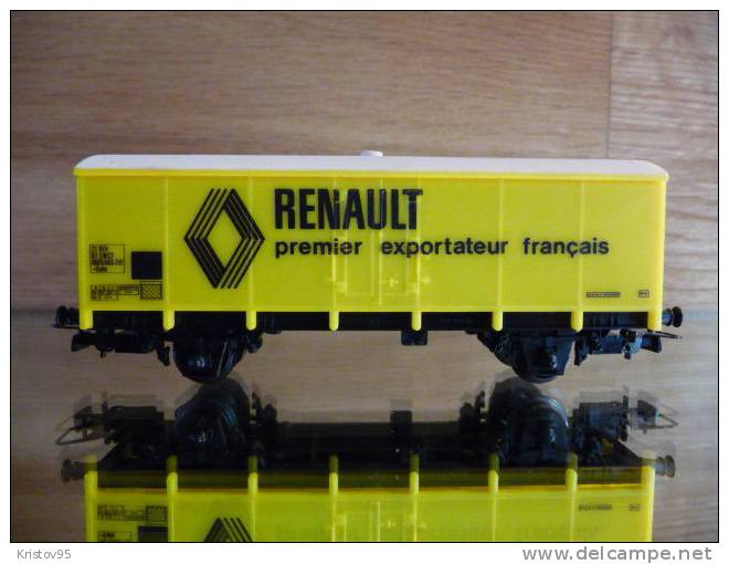 JOUEF 6271 WAGON COUVERT UIC RENAULT SNCF HO 1/87 - Wagons Marchandises