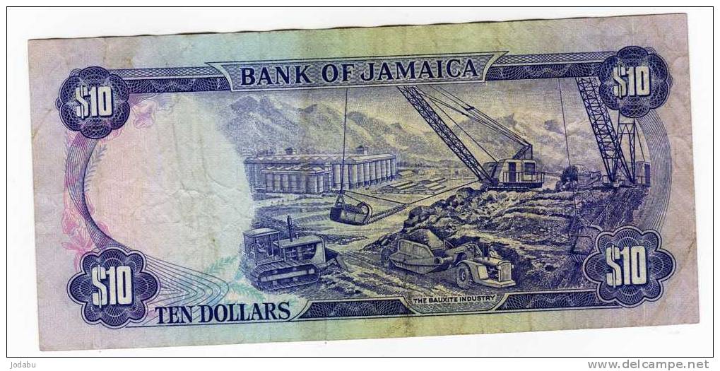 Billet  De La  Jamaique Dans L´état(voir Le Scan) - Jamaica
