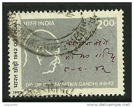 ● INDIA - 1992 - MAHATMA - N. 1159  Usato  - Cat. ? €  - Lotto 275 - Oblitérés