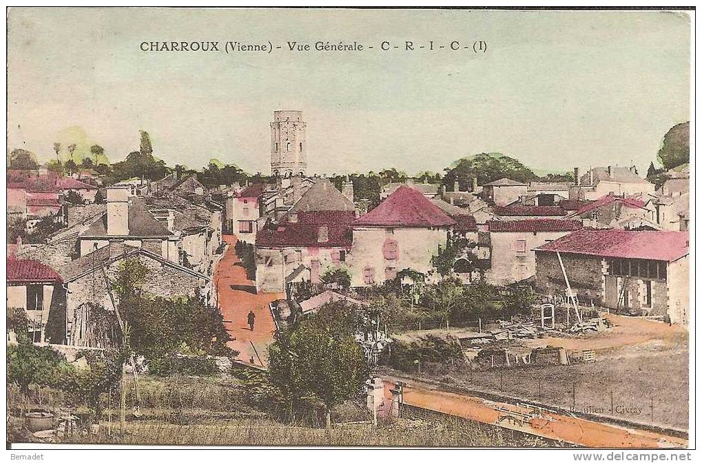 CHARROUX .. VUE GENERALE - Autres & Non Classés