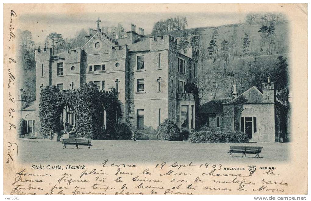 ROYAUME-UNI - HAWICK   Stobs Castle - Roxburghshire