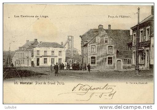 Herstal - Place Du Grand Puits      1905 - Herstal