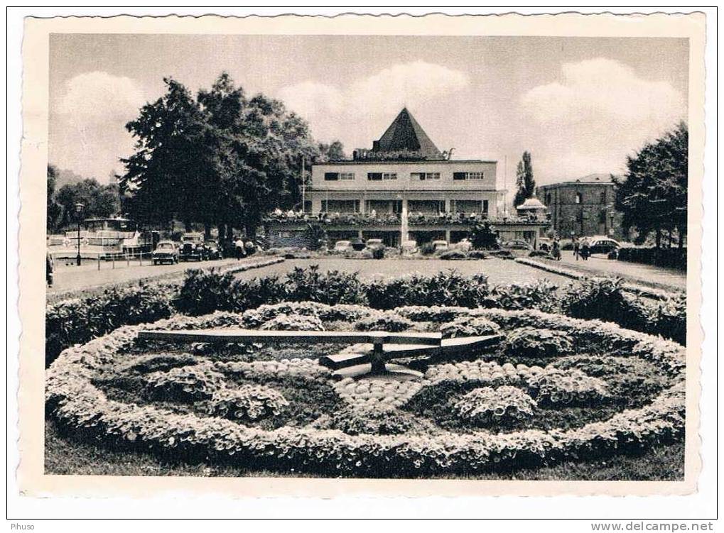 D1773 :  MÜHLHEIM A.d. RUHR :  Blumenuhr / Wasserbahnhof ( Flower Clock) - Muelheim A. D. Ruhr