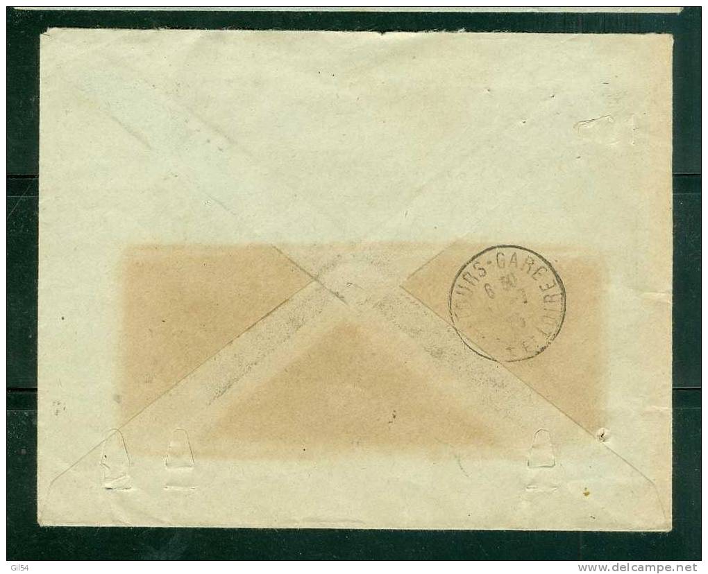 Lettre Recommandée De Bordeaux  Affranchie à 1,05 Fr ( Maury N° 204+ 159 X 2 ) Le 21/07/1925 - Bb11014 - Lettres & Documents