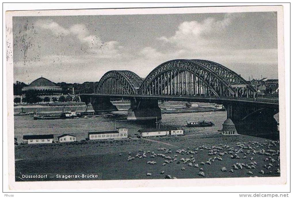 D1806 :  DÜSSELDORF : Skagerrak-Brücke - Emmerich