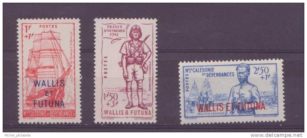 WALLIS Et FUTUNA   N° 87 à 89** Neuf Sans Charniere - Neufs