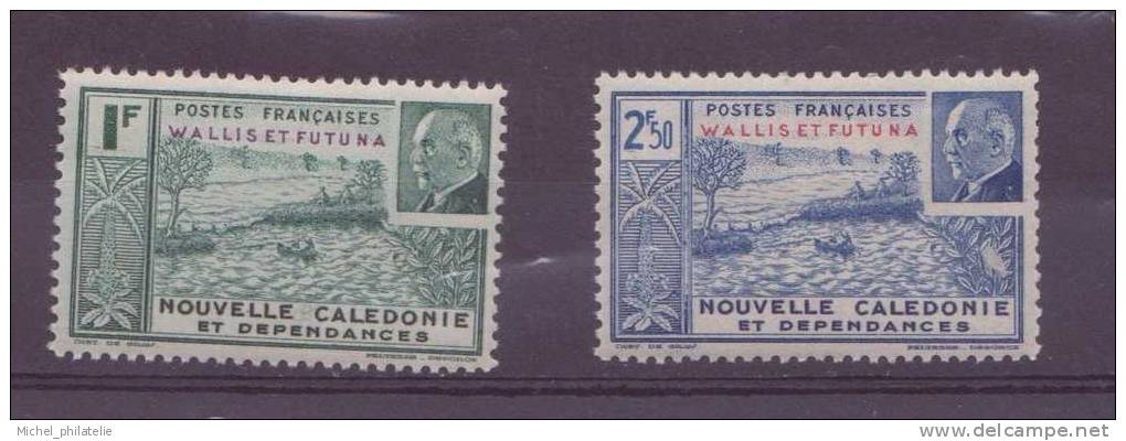 WALLIS Et FUTUNA   N° 90 Et 91** Neuf Sans Charniere - Unused Stamps