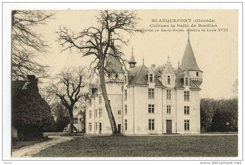 BLANQUEFORT. - Château De La Salle De Breillan - Blanquefort