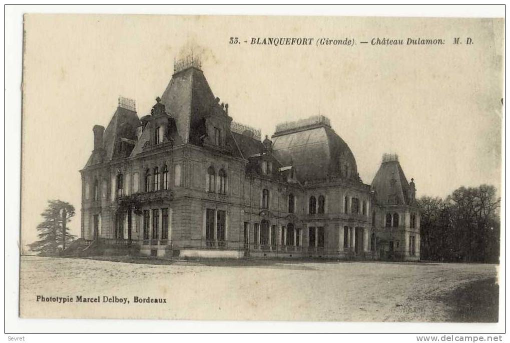 BLANQUEFORT. - Château Dulamon . - Blanquefort