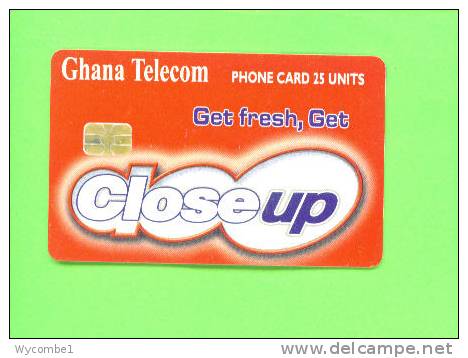 GHANA - Chip Phonecard As Scan - Ghana