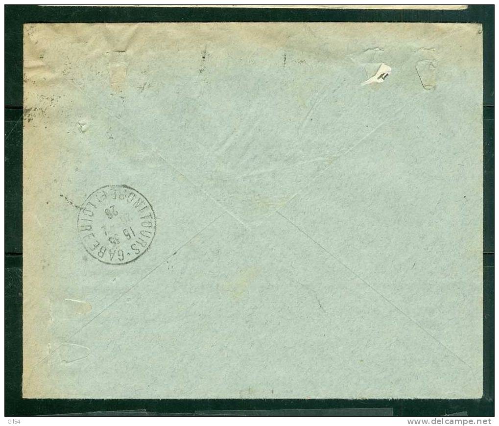 Lettre Recommandée De Strasbourg    à 1,05 Fr  ( Maury N°179 + 111 )  Le  25 /02/1926 - Bb11110 - Covers & Documents